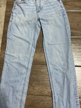 American Eagle Outfitters Light Blue High-Rise Jeans